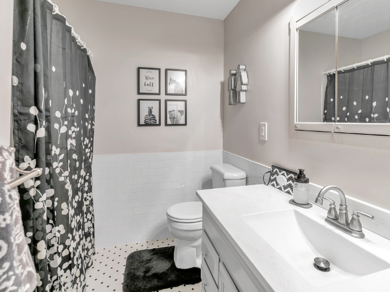 Modern and Clean Bathroom Remodel in Lansing, MI