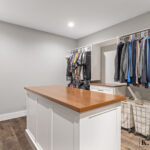 St Johns Michigan master closet remodel from K Fedewa Builders