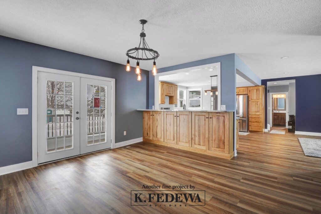 Lansing area whole house renovation from K. Fedewa Builders