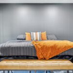Dewitt Michigan Remodeled Basement into Master Suite from K Fedewa Builders - View of Bed