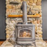 Dewitt Michigan Remodeled Basement into Master Suite from K Fedewa Builders - fireplace
