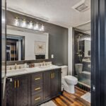 Dewitt Michigan Remodeled Basement into Master Suite from K Fedewa Builders - bathroom