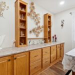 Cabinets in Dining Room Remodel in St Johns MI from K Fedewa Builders
