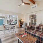 Four Seasons room remodel in East Lansing Michigan by K Fedewa Builders - interior view looking into the ouse