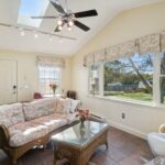 Four season room remodel in Lansing MI by K Fedewa Builders - interior view showing the whole room