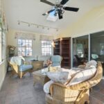 Four season room remodel in Lansing MI by K Fedewa Builders - interior view facing inside house