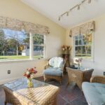 Four season room remodel in Lansing MI by K Fedewa Builders - interior view of corner