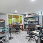 Holt Michigan basement remodel from K Fedewa - office area