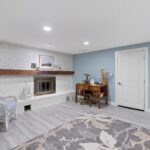 Holt Michigan basement remodel from K Fedewa - fireplace