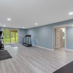 Holt Michigan basement remodel from K Fedewa - exercise area