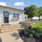 Huge Farmhouse Remodel with Additions in St Johns MI from K Fedewa Builders - Exterior Front Door