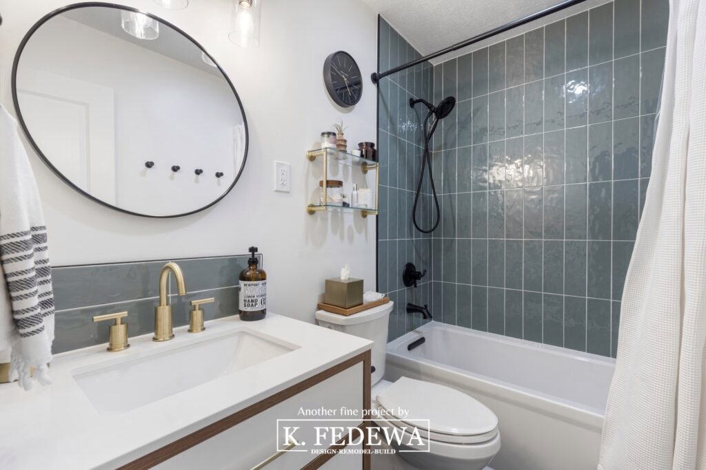 Remodeled Primary Bathroom in East Lansing Michigan from K Fedewa